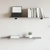 Image de vidaXL Étagères Murales 4 pcs, Tablettes Suspendues avec Rangement, Étagères à Livres Flottantes, Décorations de Salon, 838293