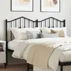 Image de Tête de lit métal noir 140 cm