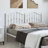 Image de vidaXL Hoofdbord 150 cm metaal wit373872