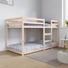 Image de Lit superposé sans matelas 90x190 cm bois de pin massif