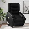 Image de vidaXL Fauteuil de relaxation, massage, inclinable électrique similicuirnoir