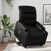 Image de vidaXL Fauteuil de massage, relaxation similicuirnoir