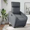 Image de vidaXL stoel similicuir gris