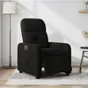 Image de vidaXL Fauteuil réglable électrique tissunoir