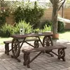 Image de vidaXL Ensemble à Manger de Jardin 3 pcs, Sièges et Table de Patio, Ensemble de Meubles, Mobilier de Terrasse Extérieur, 3207138