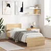Image de Cadre de lit sans matelas avec tête de lit 90x190 cm
