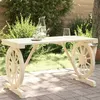 Image de vidaXL Table de Jardin, Table à Manger Rectangulaire, Meuble de Pique-nique Patio Balcon Arrière-cour Terrasse Extérieur, 365113
