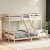 Image de vidaXL Stapelbed massief grenenhout 80x200/140x200 cm3207165