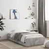 Image de vidaXL Cadre de Lit et Tiroirs, Lit Simple avec Sommier à Lattes, Lit Adulte, Meuble de Chambre, Moderne, Gris Béton 90x200 3207297