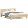 Image de Cadre de lit sans matelas chêne sonoma 140x200 cm