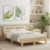 Image de Cadre de lit sans matelas chêne sonoma 120x200 cm