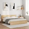 Image de Cadre de lit sans matelas chêne sonoma 200x200 cm