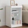 Image de Buffet avec lumières LED blanc 41x37x67 cm