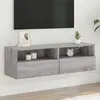 Image de vidaXL Meuble TV mural sonoma gris 100x30x30 cm bois d'ingénierie 836892