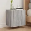 Image de vidaXL Meuble TV mural sonoma gris 40,5x30x40 cm bois d'ingénierie836906