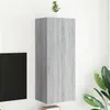 Image de vidaXL Meuble TV mural sonoma gris 40,5x30x102 cm bois d'ingénierie 836936