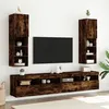 Image de vidaXL Meubles TV avec Lumières LED 2 pcs, Armoires de Télévision Murales, Meubles Télé avec Rangement Salon Salle de 837024