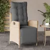 Image de Chaise vidaxl polyester 93 cm beige