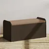 Image de vidaXL Banc de Rangement et Coussin, Coffre à Jouets, Meuble de Rangement, Organisateur de Jardin Terrasse Patio, Marron 365729