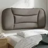 Image de vidaXL Coussin de Tête de Lit, Oreiller de Lecture avec Fermeture à Glissière, Coussin de Lecture pour Lit Chambre, Crème 90 374541