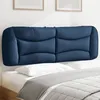 Image de vidaXL Coussin de Tête de Lit, Oreiller de Lecture avec Fermeture à Glissière, Coussin de Lecture pour Lit Chambre, Bleu 160 374594