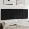 Image de vidaXL Coussin de Tête de Lit, Oreiller de Tête de Lit avec Bandes Auto-agrippantes, Coussin Rembourré Chambre à Coucher, 374671