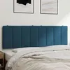 Image de vidaXL Coussin de Tête de Lit, Oreiller de Tête de Lit avec Bandes Auto-agrippantes, Coussin Rembourré Chambre à Coucher, 374679