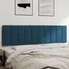 Image de vidaXL Coussin de Tête de Lit, Oreiller de Tête de Lit avec Bandes Auto-agrippantes, Coussin Rembourré Chambre à Coucher, 374685