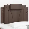 Image de vidaXL Hoofdbordkussen 80 cm kunstleer bruin374762