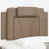Image de vidaXL Hoofdbordkussen 80 cm kunstleer cappuccinokleurig374764