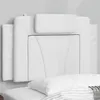 Image de vidaXL Coussin de Tête de Lit, Oreiller de Lecture avec Fermeture à Glissière, Coussin de Lecture pour Lit Chambre, Blanc 90 374768
