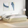 Image de vidaXL Cadre de Lit avec Lumières LED, Lit Double avec Sommier à Lattes, Lit Adulte de Chambre, Moderne, Chêne Sonoma 3209585