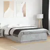 Image de vidaXL Bedframe bewerkt hout betongrijs 150x200 cm3209698