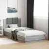 Image de vidaXL Cadre de Lit avec Tête de Lit et Lumières LED, Sommier à Lattes, Lit Simple, Lit Adulte de Chambre à Coucher 3210029