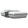 Image de vidaXL Bedframe met LED-verlichting grijs sonoma eikenkleur 90x200 cm839516