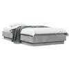 Image de vidaXL Bedframe met LED-verlichting betongrijs 75x190 cm839549