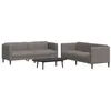 Image de vidaXL Ensemble de canapés 2 pcs taupe tissu3209243