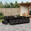 Image de vidaXL Ensemble de canapé de jardin avec coussin 8 pcs Gris, Canapé de jardin élégant, siège d'extérieur convertible, 3363298