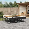 Image de vidaXL Salon de Jardin avec Coussins 10 pcs, Canapés de Terrasse, Ensemble de Meubles de Patio, Mobilier d'Extérieur, Beige 3253025