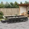 Image de vidaXL Salon de Jardin avec Coussins 12 pcs, Canapés de Patio, Ensemble de Meubles, Mobilier de Terrasse Extérieur, Beige 3260175