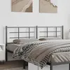 Image de vidaXL Hoofdbord 180 cm metaal zwart355597
