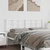 Image de vidaXL Tête de Lit, Accessoire de Lit avec Pieds, Tête de Cadre de Lit, Meuble de Chambre à Coucher Maison Intérieur, Métal 355645
