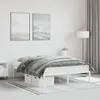 Image de vidaXL Bedframe metaal wit 140x200 cm373674