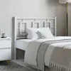 Image de vidaXL Tête de Lit, Accessoire de Lit avec Pieds, Tête de Cadre de Lit, Meuble de Chambre à Coucher Maison Intérieur, Métal 374319