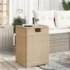 Image de Table de couverture de bouteille de propane beige 40x40x60 cm