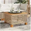 Image de vidaXL, Table de jardin + table de balcon, Lyeta (55 x 55 x 36 cm)