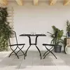 Image de Salon de jardin VIDAXL Métal 6 personnes 3 pieces