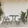 Image de vidaXL 3-delige Tuinset metaal gaas antracietkleurig3211817