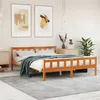 Image de vidaXL Bedframe zonder matras massief grenenhout wasbruin 150x200 cm844398