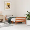 Image de vidaXL Bedframe zonder matras massief grenenhout wasbruin 90x190 cm844487
